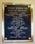 Protect Bronze Plaque with ProtectaClear.