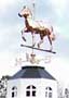 Copper & Brass Weathervane Protected by Everbrite