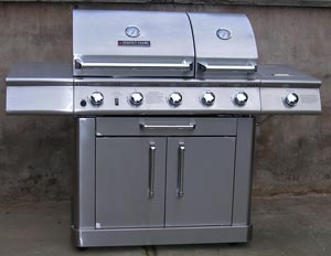 Protect stainless steel barbecues or grills